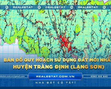 Bản đồ quy hoạch sử dụng đất huyện Tràng Định (Lạng Sơn) mới nhất