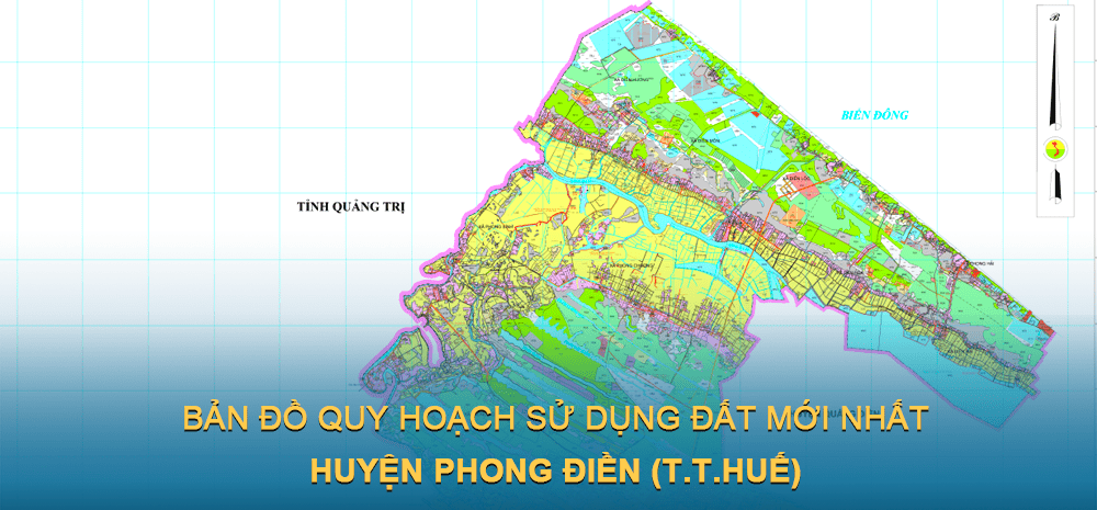 Bản đồ quy hoạch sử dụng đất huyện Phong Điền 2021