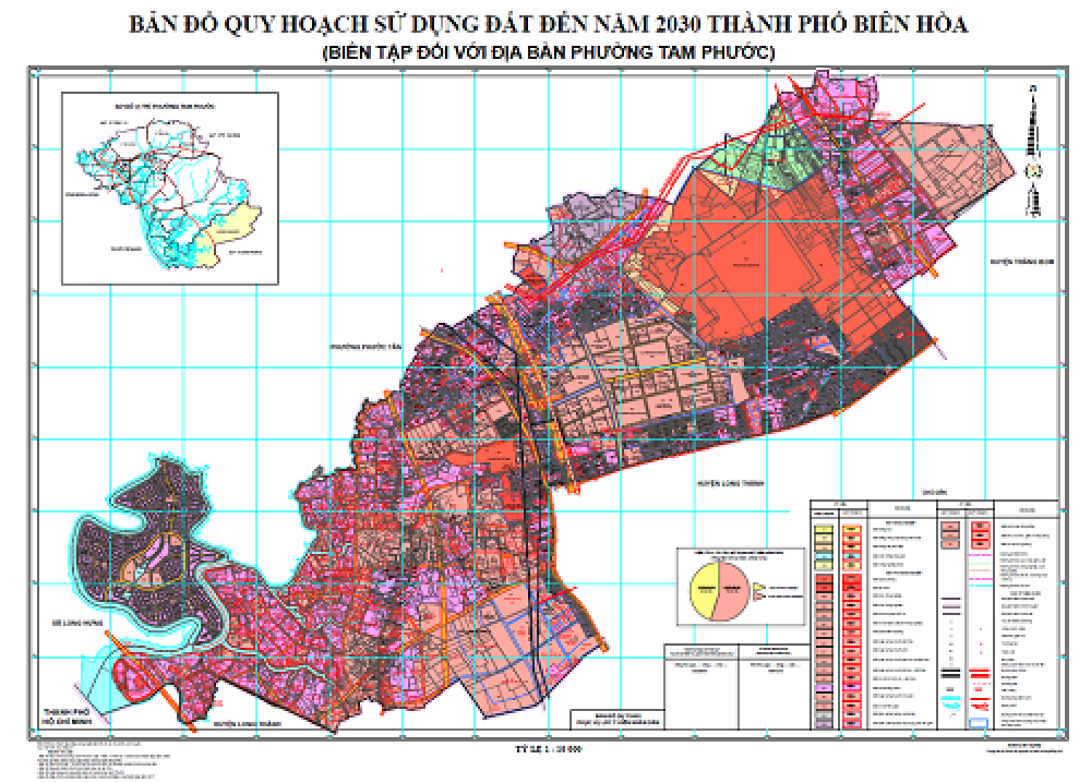 Bản Đồ Quy Hoạch Phường Tam Phước 2030