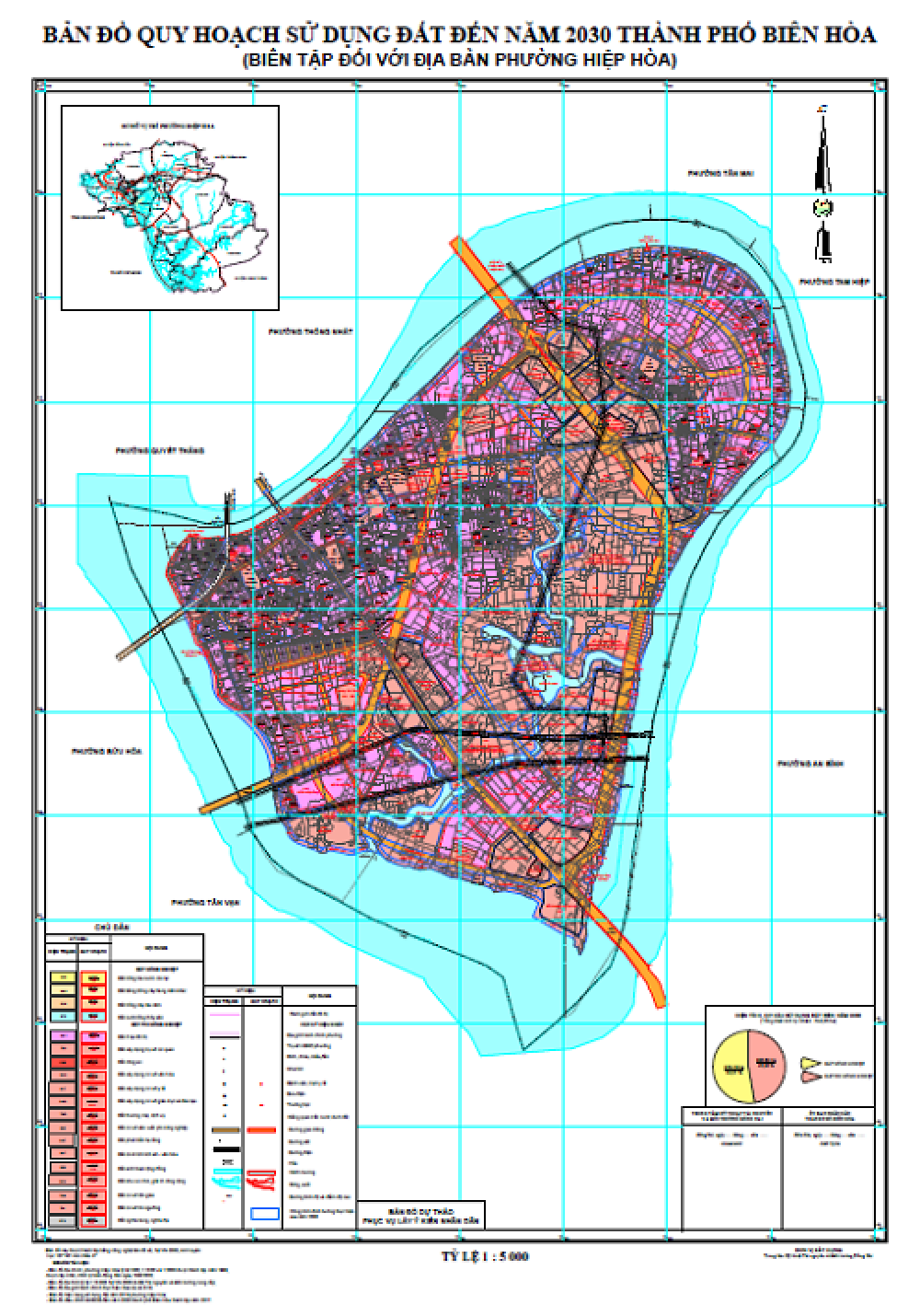 Bản Đồ Quy Hoạch Phường Hiệp Hoà 2030